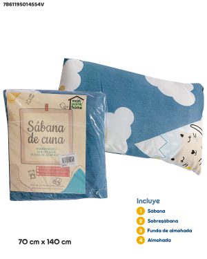 Sábana de cuna