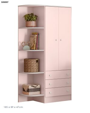 Ropero de madera Pink Dream