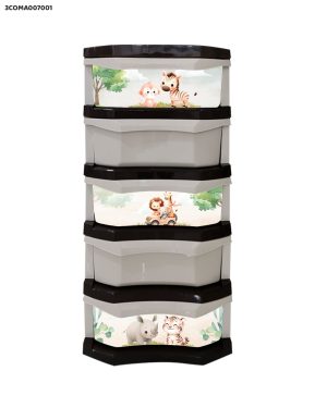 Cajonera de plástico Baby Safari