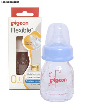 Biberón Flexible de Vidrio