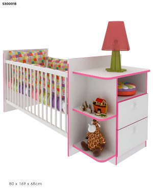 Cuna de Madera Pinky