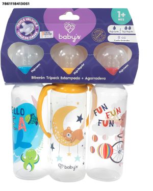 Set de 3 Biberones