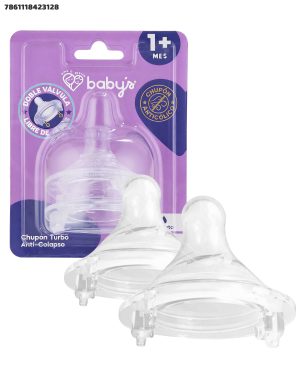 Tetina Baby's 1+mes Cuello ancho