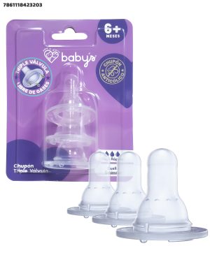 Tetina Baby's 6+meses Cuello Estándar