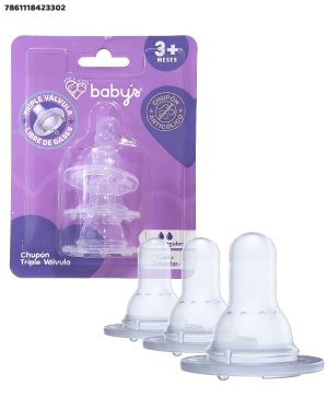 Tetina Baby's  3+ meses cuello estandar